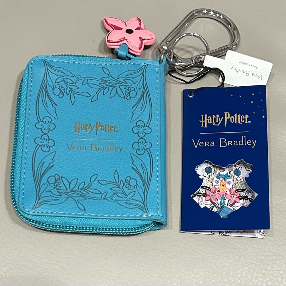 Vera Bradley Harry Potter Herbology Collection, Herbology Book Bag Charm. NWT